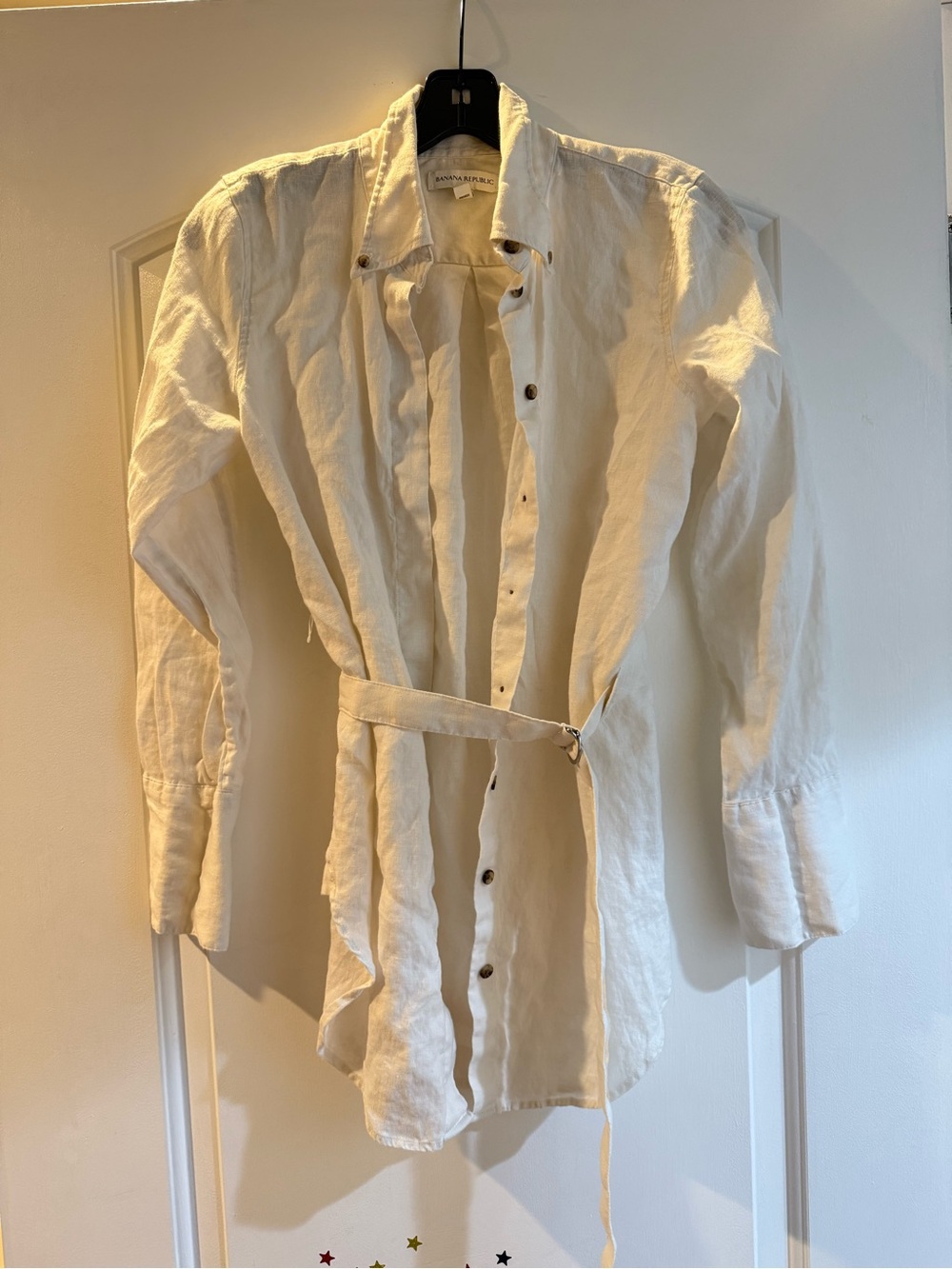 Banana Republic 100% linen shirt
